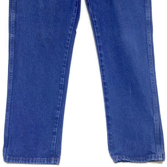 Rustler Blue Denim Jeans Men's Size 34x30 Straight Leg - Picture 5 of 7